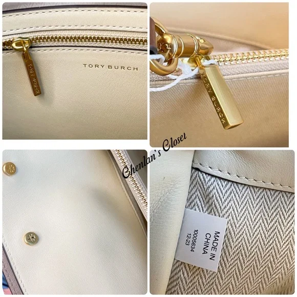Tory Burch Large LEE RADZIWILL DOUBLE BAG - Picture 12 of 15